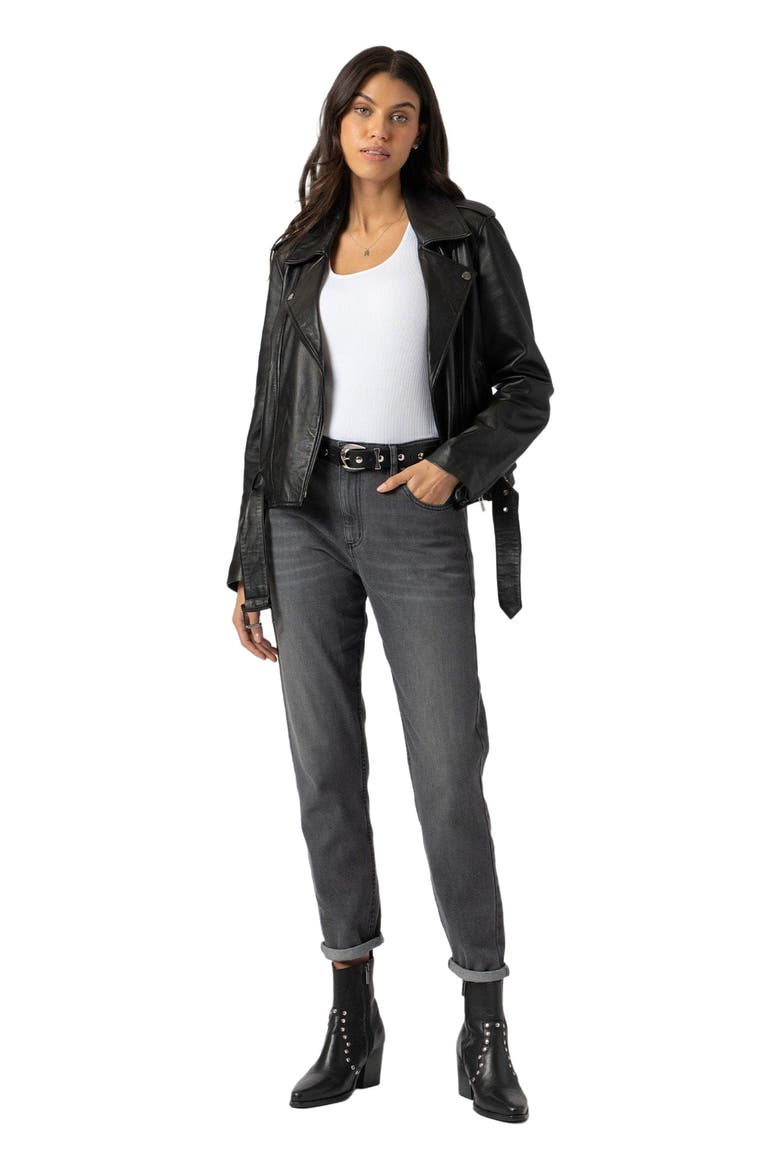 Boyfriend Jeans, Alternate, color, black