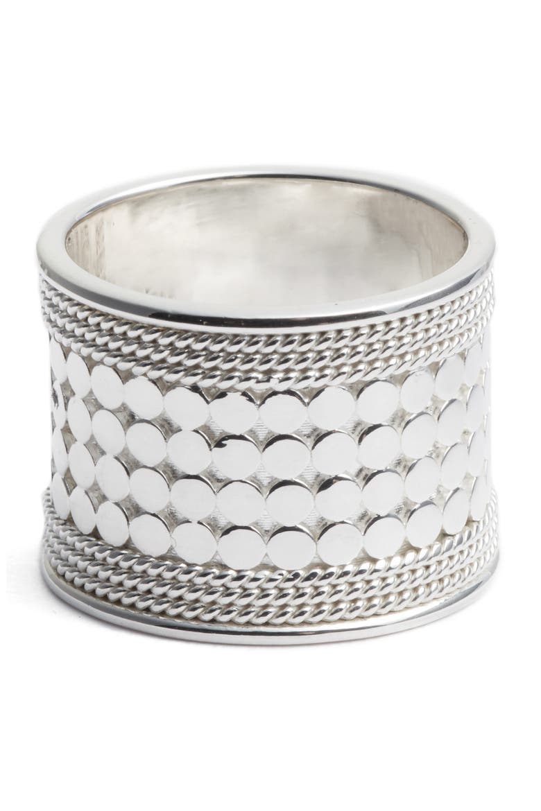Gili Cigar Band Ring, Alternate, color, STERLING SILVER