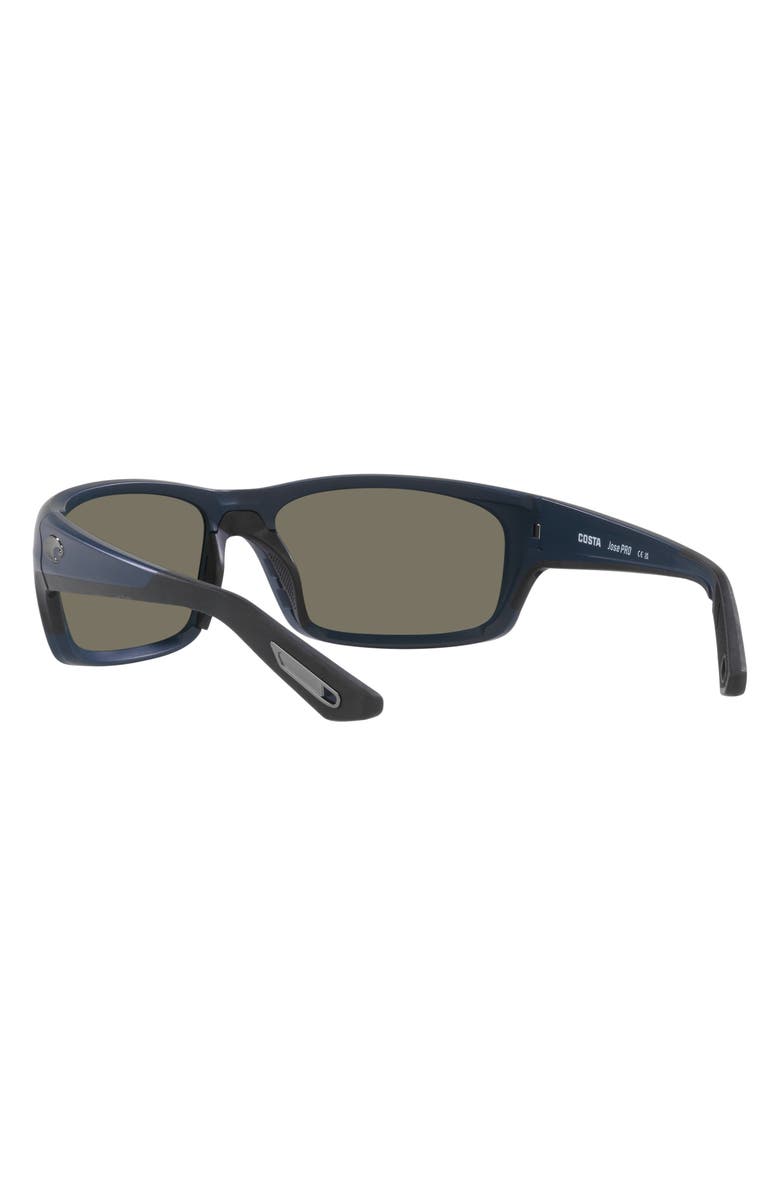 Costa Del Mar Jose Pro 62mm Polarized Oversize Rectangular Sunglasses, Alternate, color, 