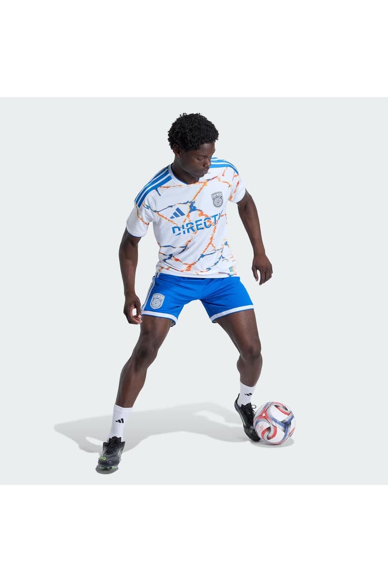 Men's adidas  Blue San Diego FC 2026 On-Field Authentic Shorts, Alternate, color, Blue