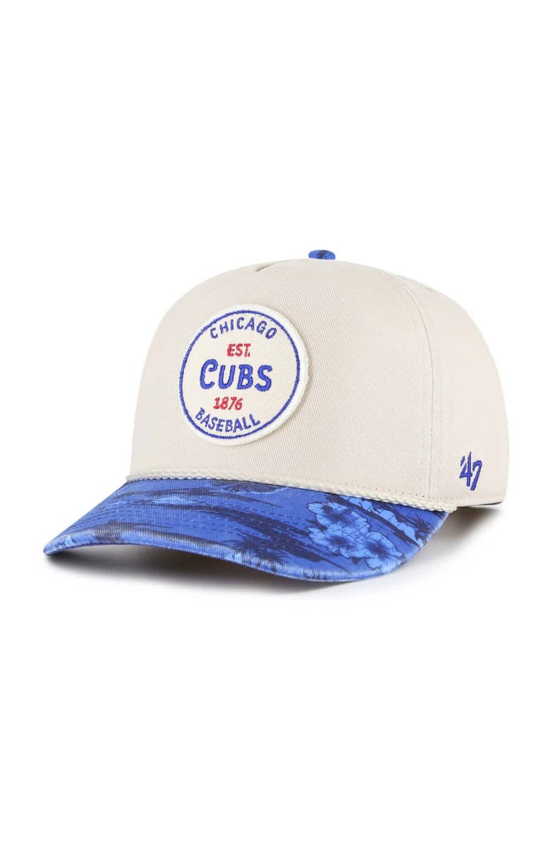 '47 Men's '47 Cream/Navy Chicago Cubs Fiji Rope Hitch Adjustable Hat, Main, color, Cream