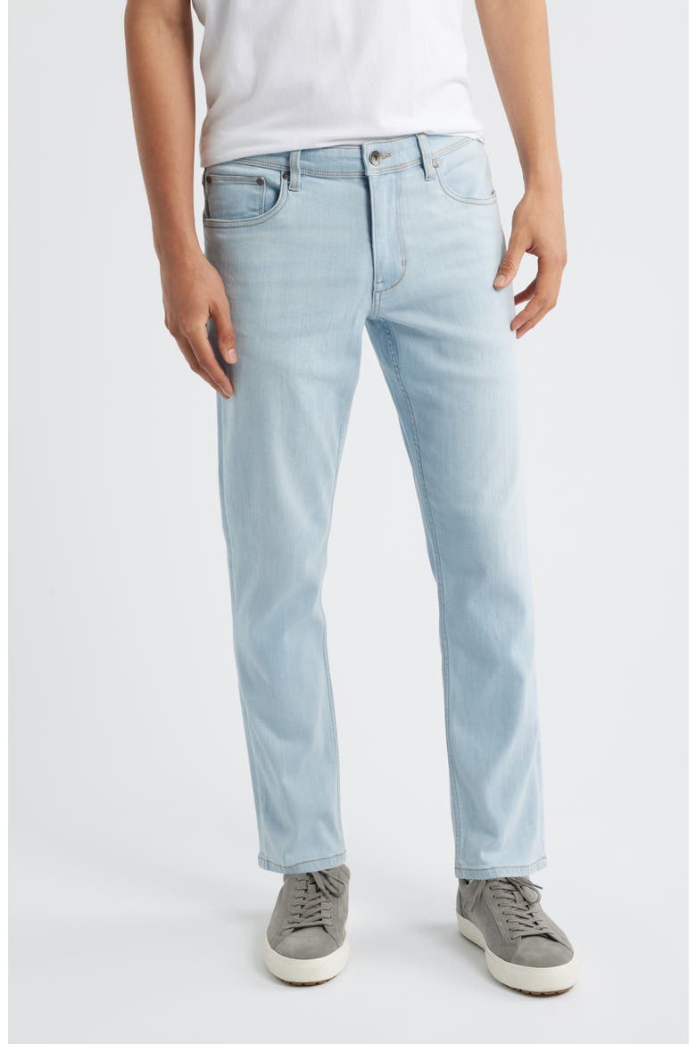 Indigo Palms™ Straight Leg Jeans, Main, color, LIGHT BEACH WASH