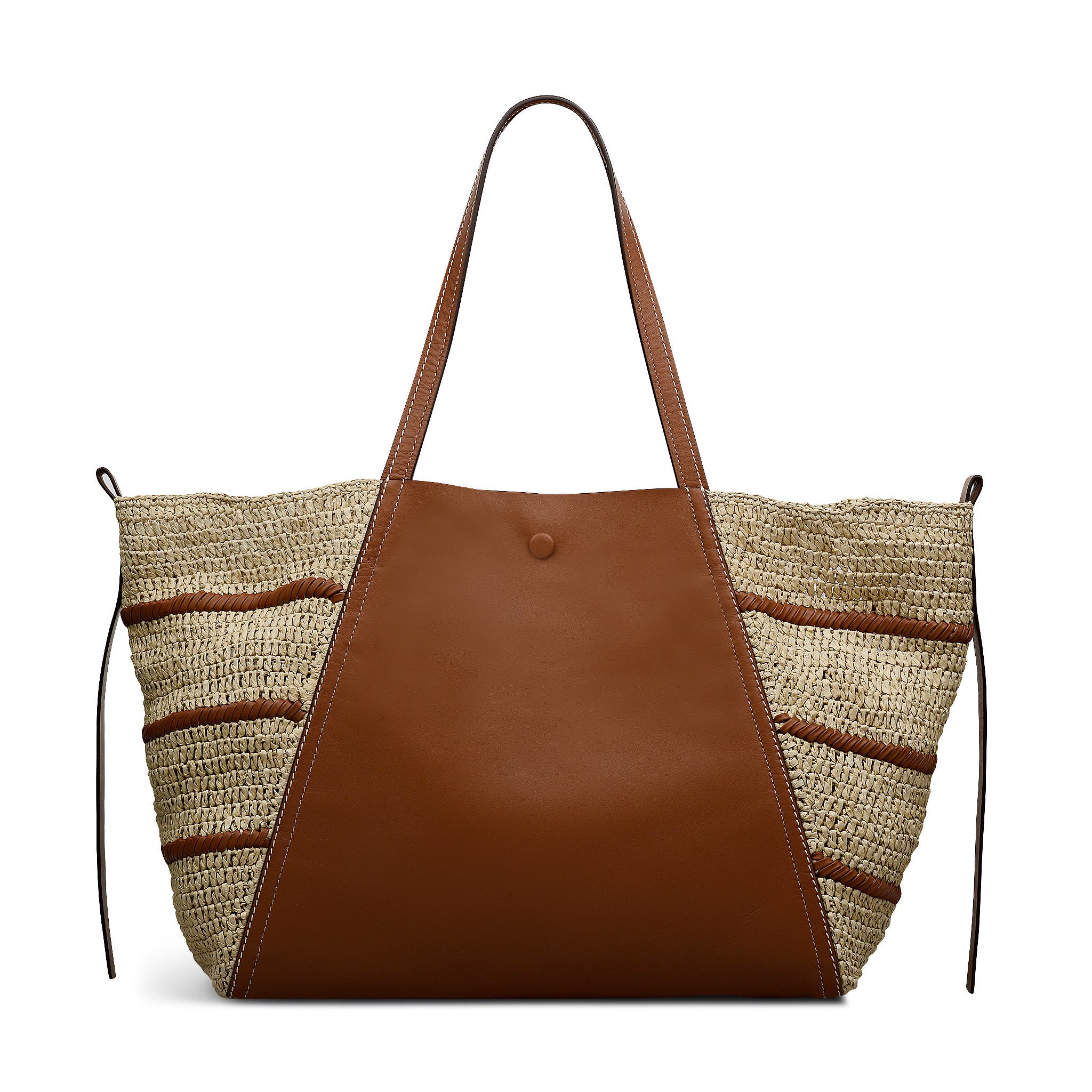Radley The Delphine - Raffia Extra Large Open Top Woven Tote Bag, Alternate, color, Natural
