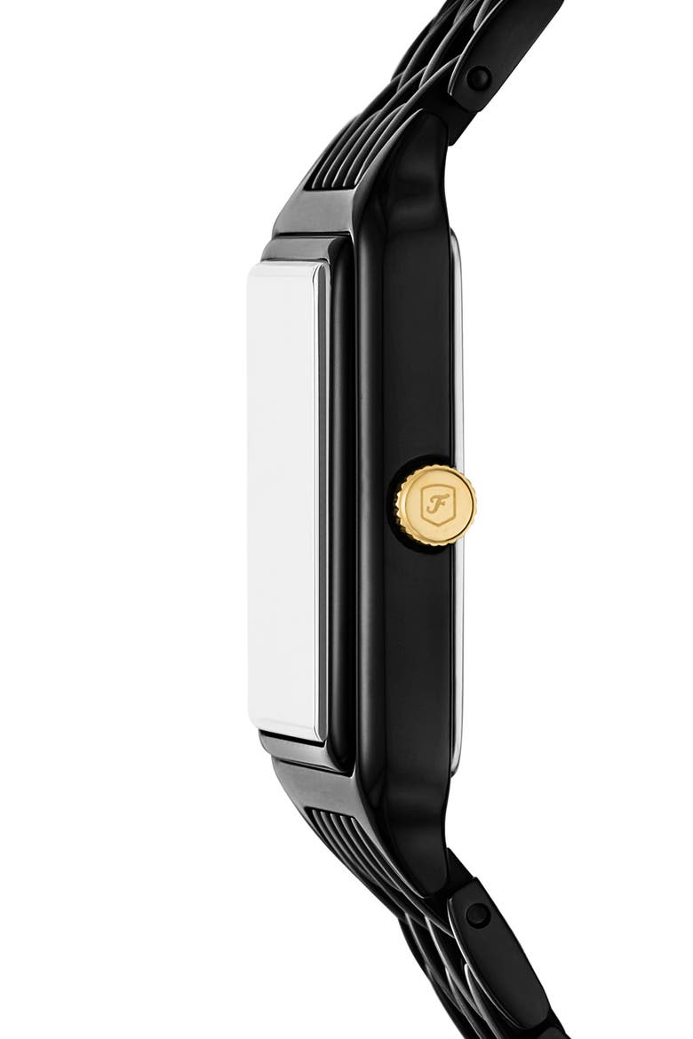 Raquel Bracelet Watch, 23mm, Alternate, color, BLACK