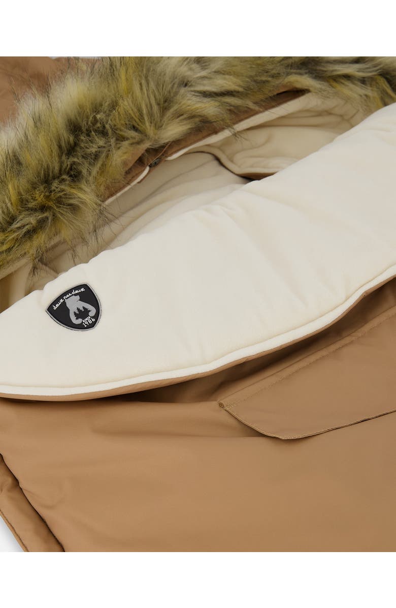 Deux par Deux Gender Inclusive Bunting Bag Designed for Car Seat and Stroller, Alternate, color, Chanterelle