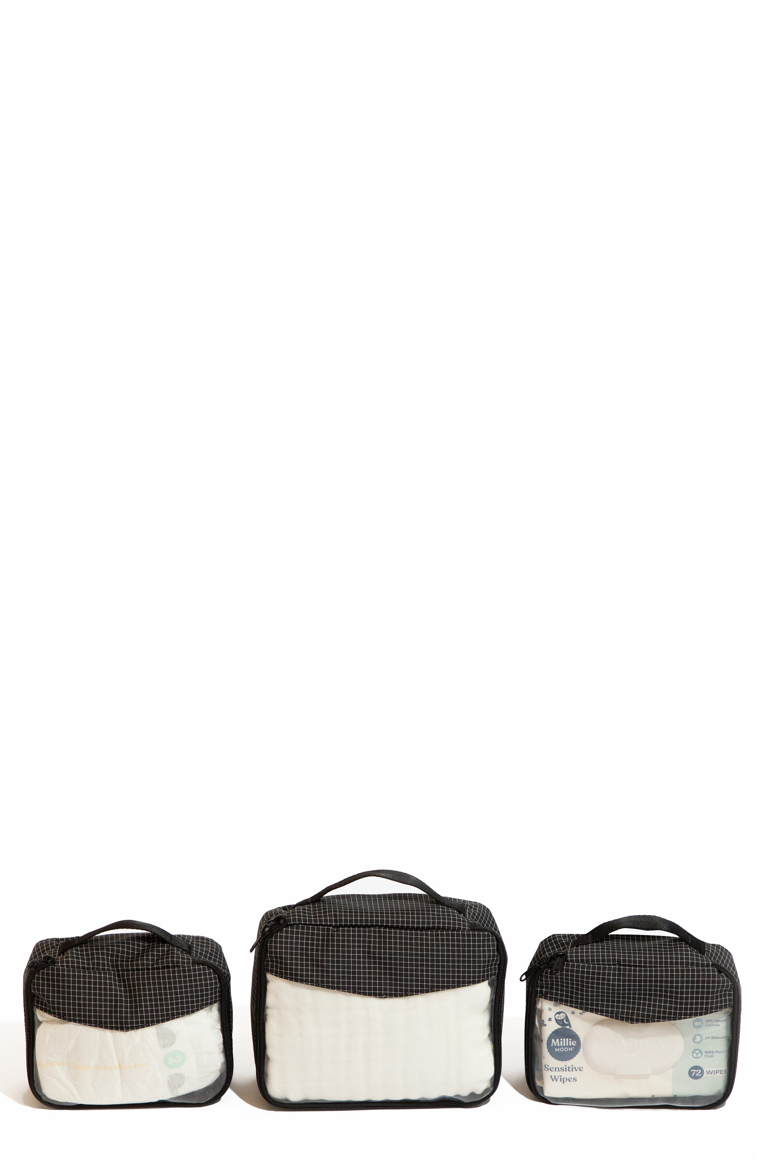 Freshly Picked Berlin Set of 3 Packing Cubes, Main, color, 