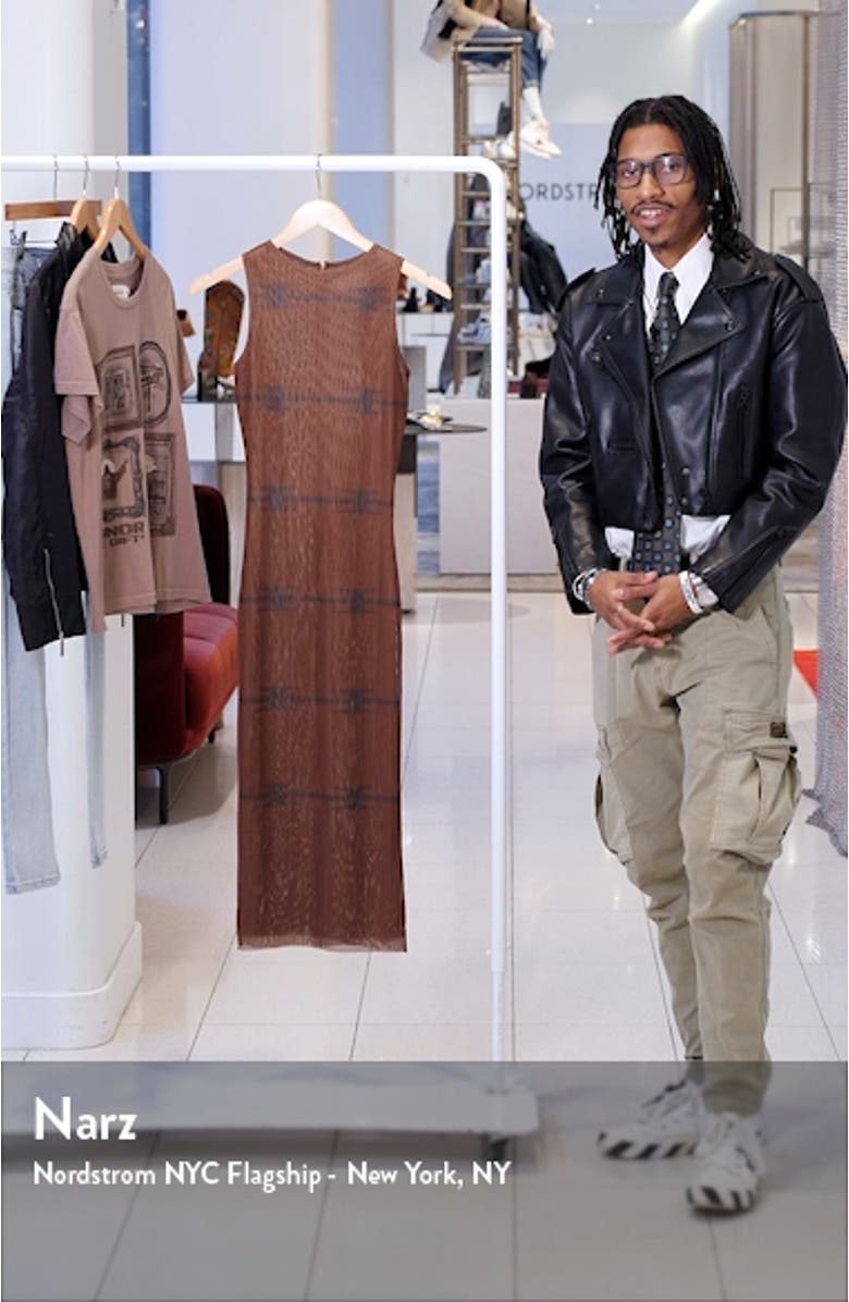 Sleeveless Mesh Dress, sales video thumbnail