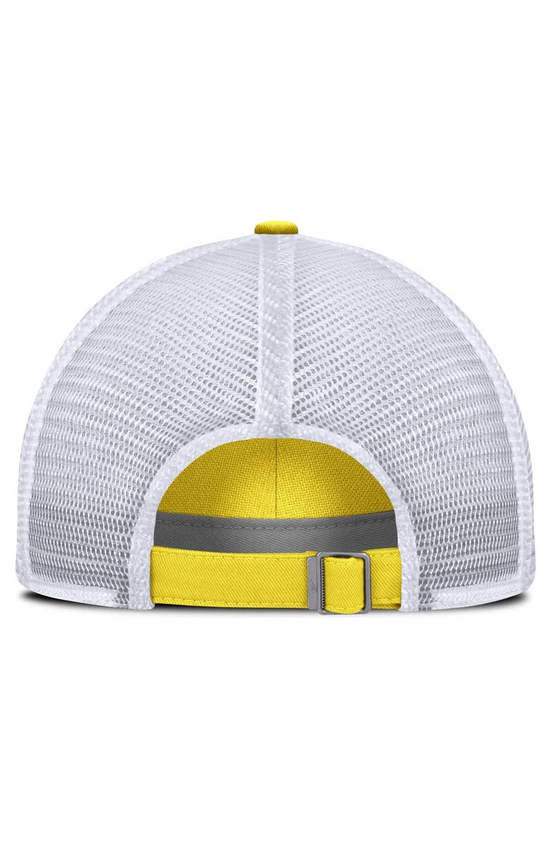 Nike Men's Nike Yellow Oregon Ducks Club Legacy Adjustable Trucker Hat, Alternate, color, 