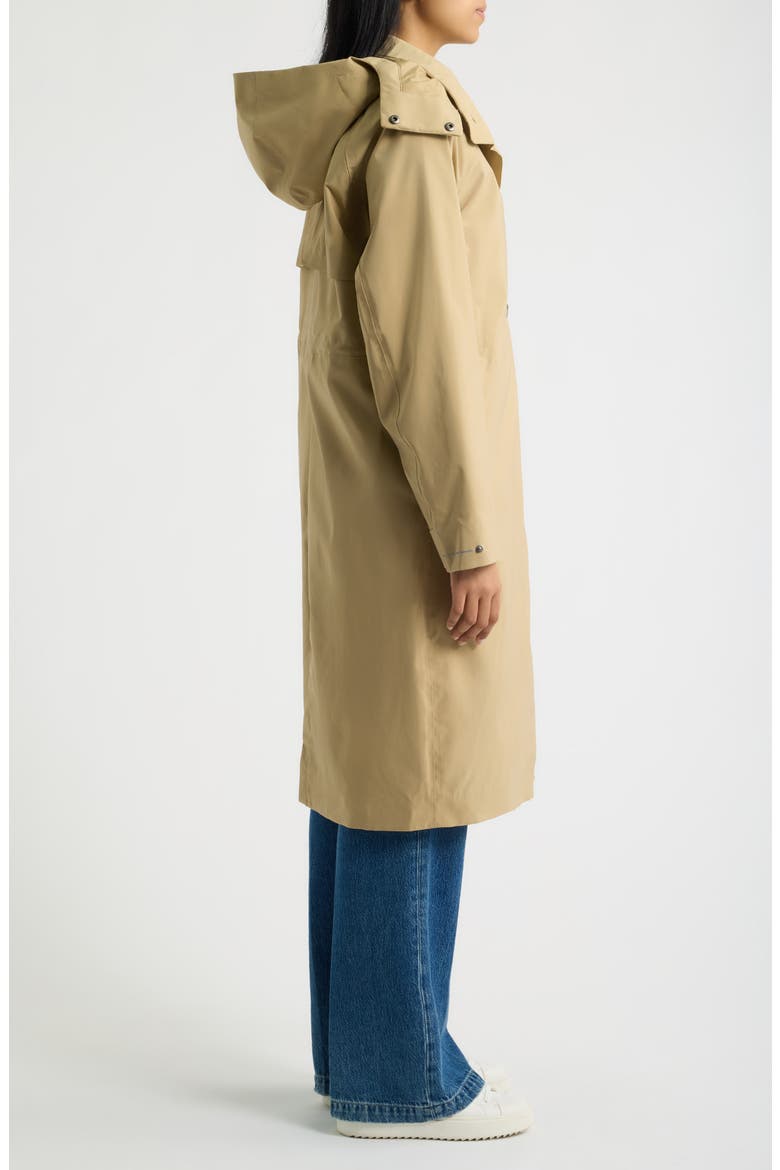 AmazeTrench™ Rain Jacket, Alternate, color, BEACH