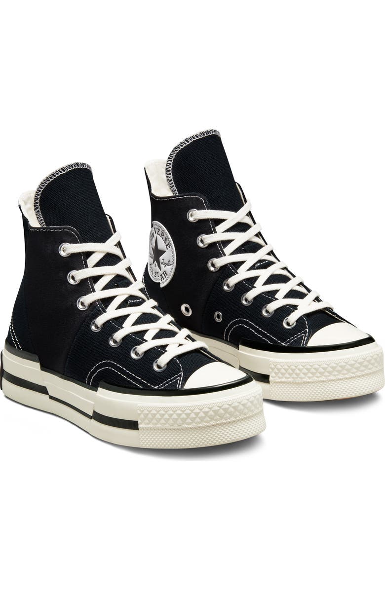 Converse Chuck Taylor<sup>®</sup> All Star<sup>®</sup> 70 Plus High Top Platform Sneaker, Alternate, color,