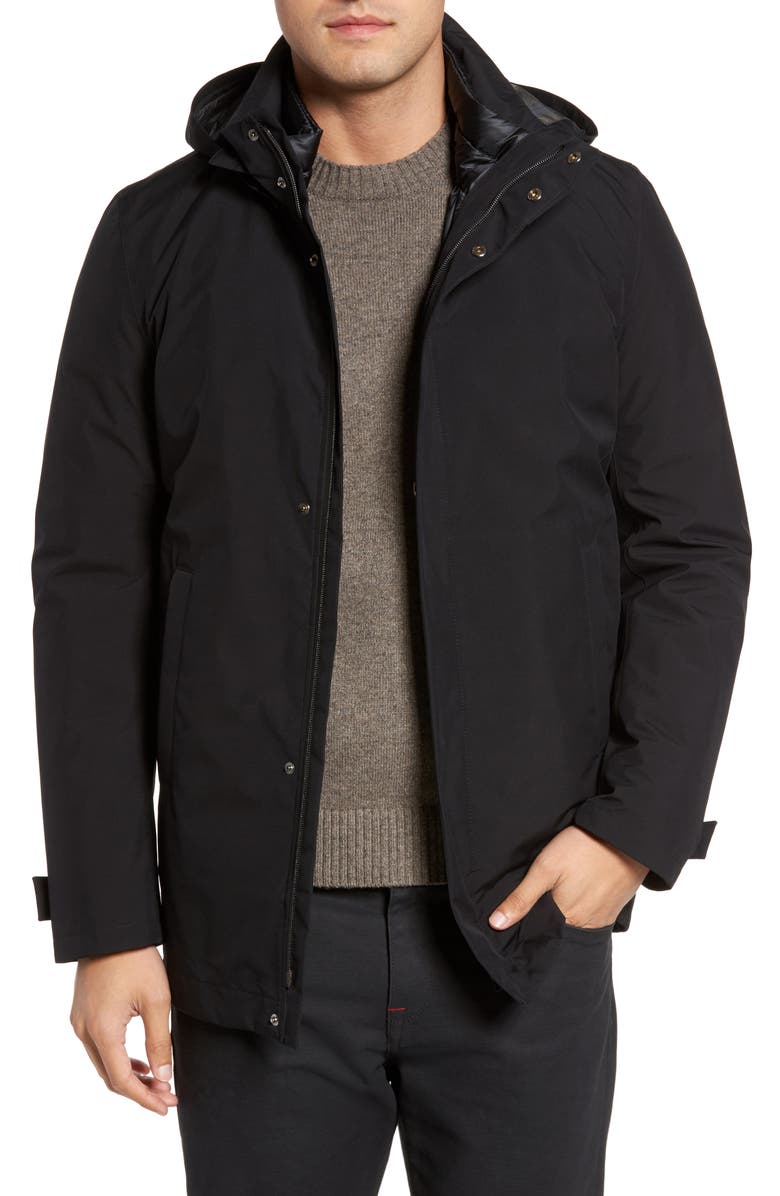 Herno Laminar 3-in-1 Gore-Tex<sup>®</sup> Car Coat, Main, color, 