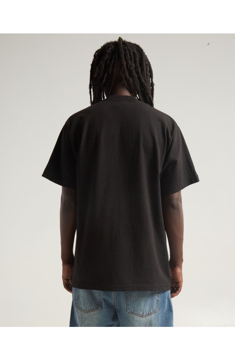 Shaka Wear Max Heavyweight Garment Dye T-Shirt, Main, color, Black