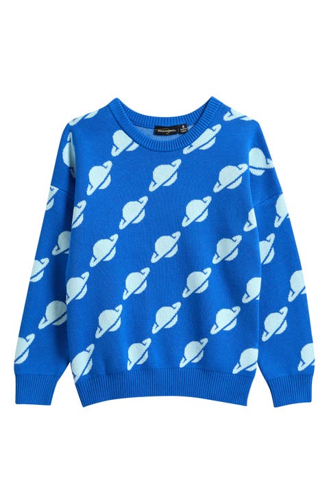 Kids' Cotton Crewneck Sweater (Toddler, Little Kid & Big Kid)