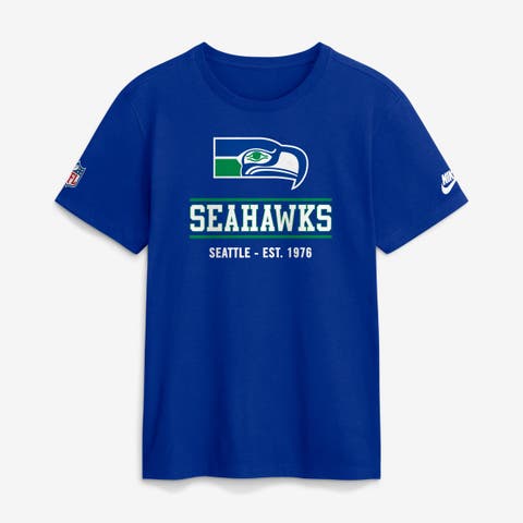 Men's Nike Royal Seattle Seahawks Sideline Alternate Final Sprint Dri-FIT T-Shirt