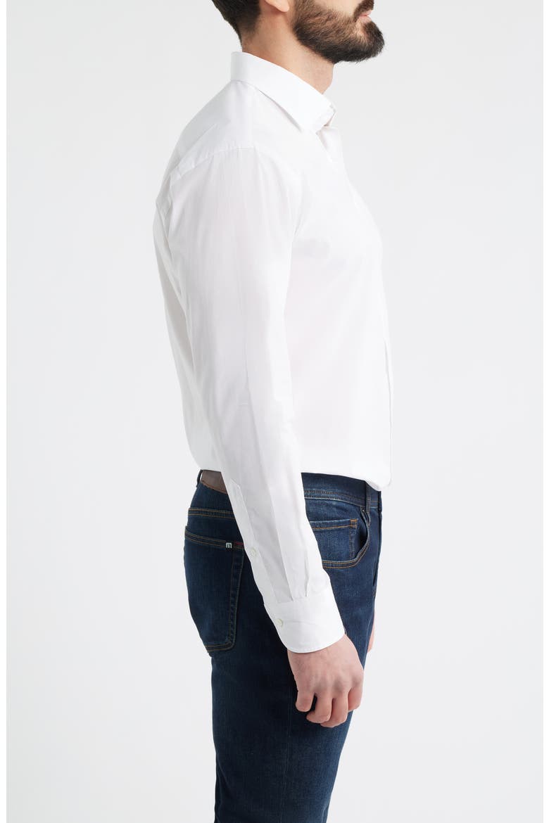 Brighton Perfect Poplin Button-Up Shirt, Alternate, color, WHITE