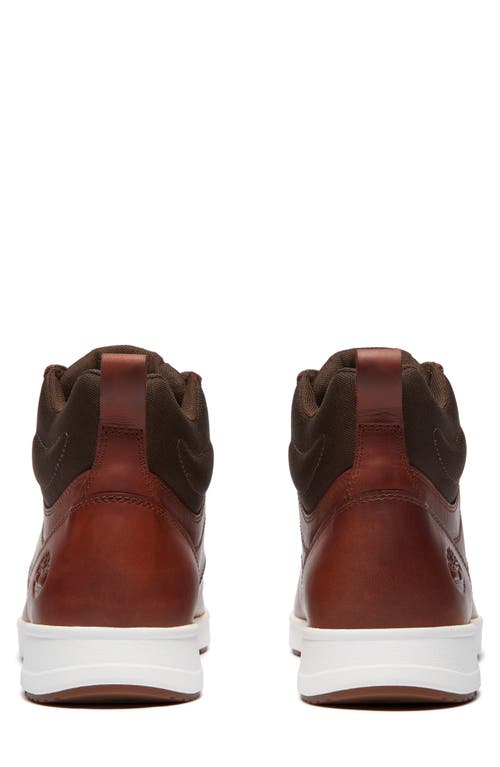 Timberland Parker Street High Top Sneaker In Brown