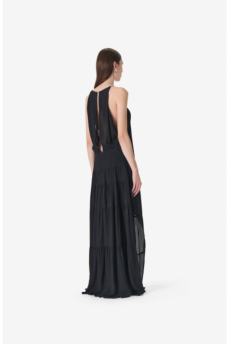 Island Maxi Dress, Alternate, color, BLACK