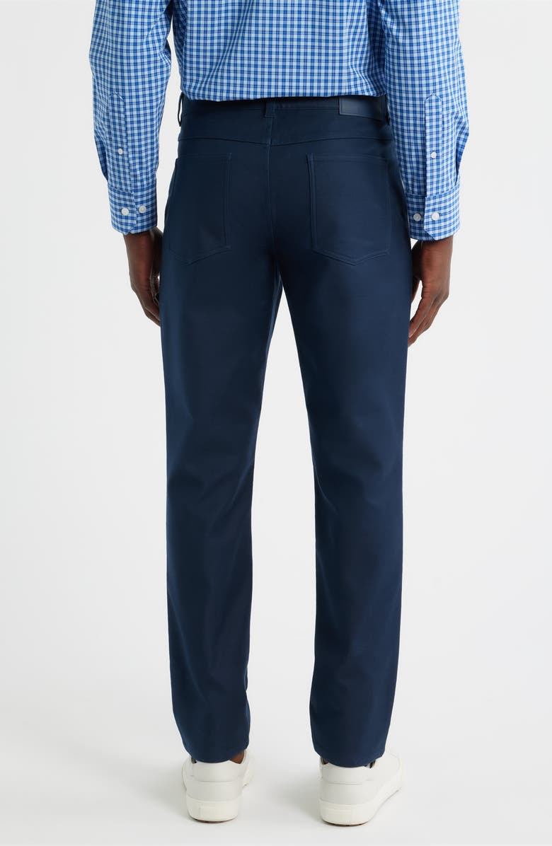 Mizzen+Main Mayfield Slim Fit Five-Pocket Twill Pants, Alternate, color, Navy