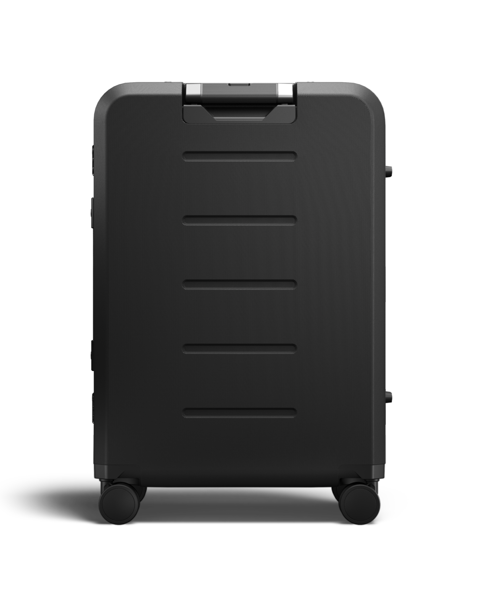 D_b_ Ramverk Pro Hardside 25 Inch Checked Luggage Spinner with Buckle Closure, Alternate, color, Black Out