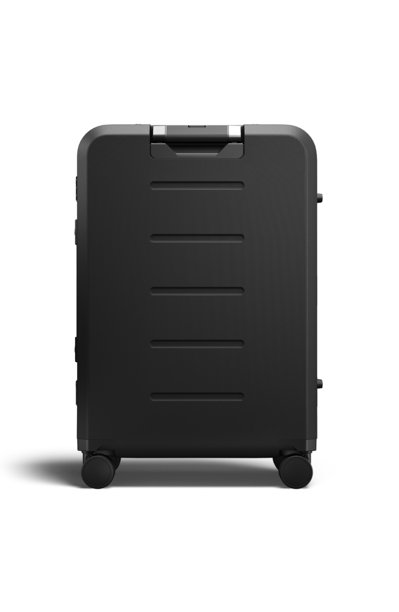 D_b_ Ramverk Pro Hardside 25 Inch Checked Luggage Spinner with Buckle Closure, Alternate, color, Black Out