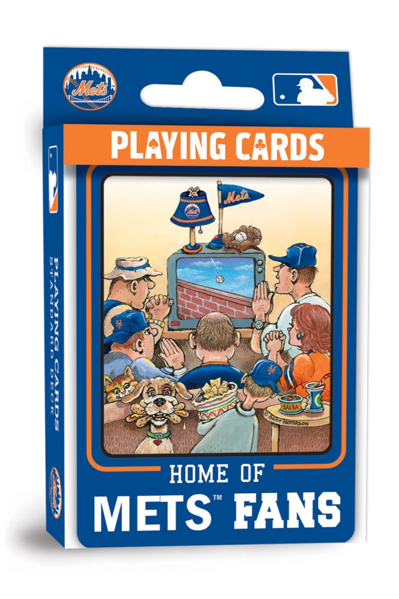 New York Mets Fan Deck Playing Cards, Main, color, Multicolor