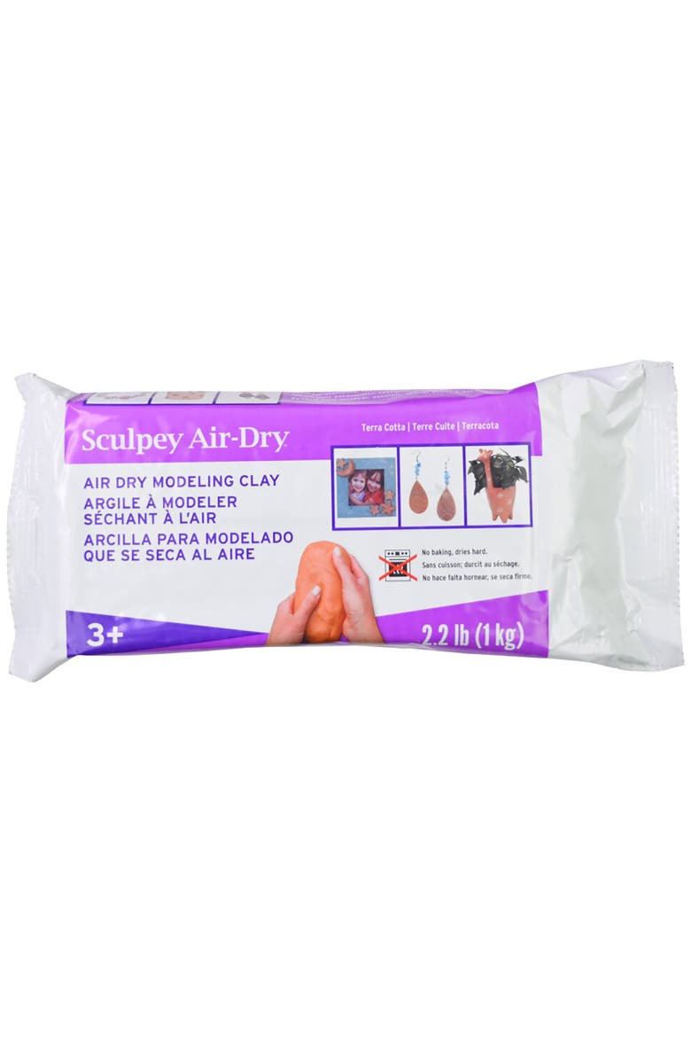 Air Dry Modeling Clay Terra Cotta, Main, color, Pink