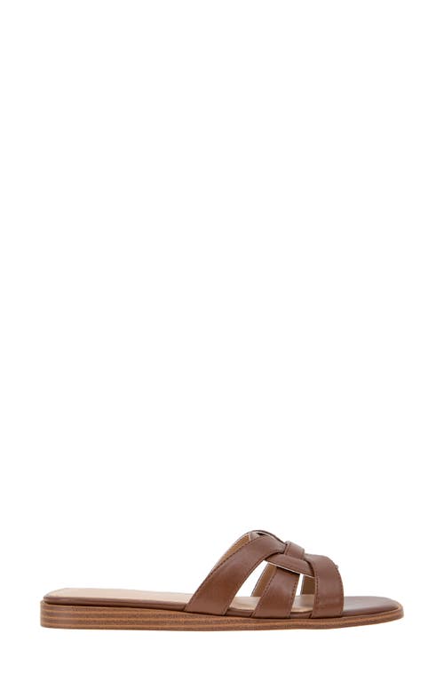 Bcbgeneration Women's Meltem Open Toe Flat Sandals In Sugar Almond