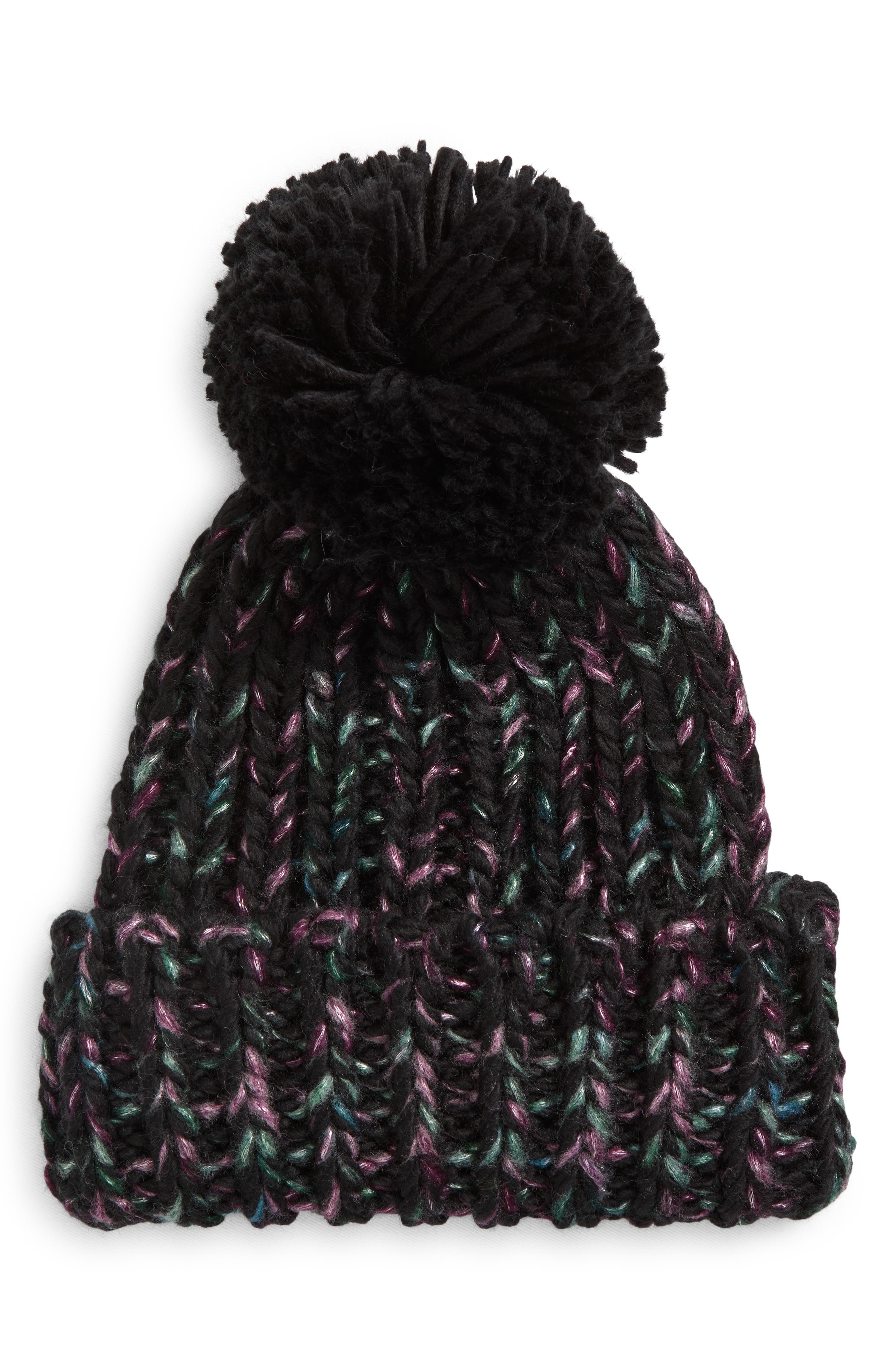 Melrose and Market Metallic Pompom Beanie