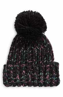 Melrose and Market Metallic Pompom Beanie