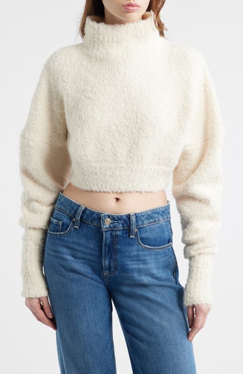 Cheyenne Cropped Chunky Sweater