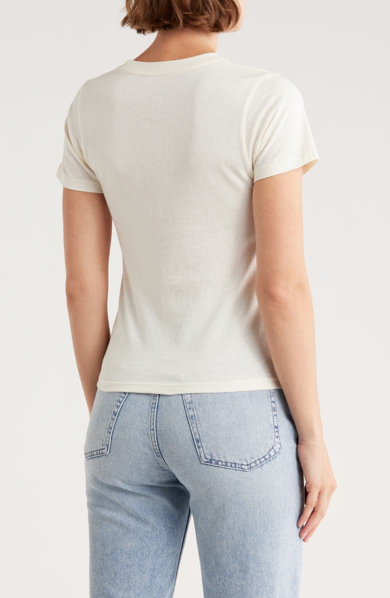 Hi Res Bonjour Baguette Graphic T-Shirt, Alternate, color, Marshmallow