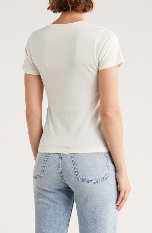 Hi Res Bonjour Baguette Graphic T-shirt In White