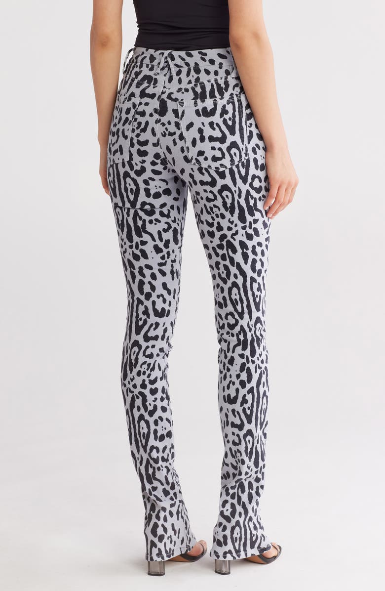 Good American Good Microbootcut Jeans, Alternate, color, Grey