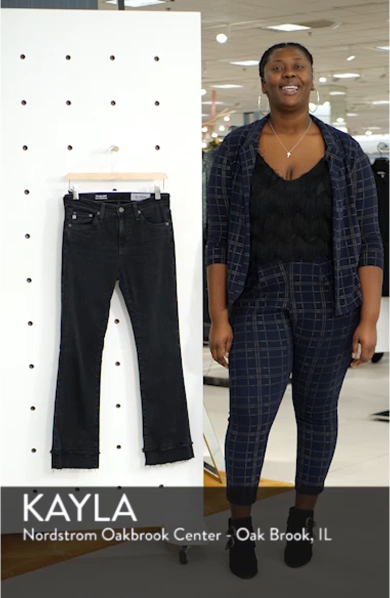Jodi High Waist Crop Flare Jeans, sales video thumbnail
