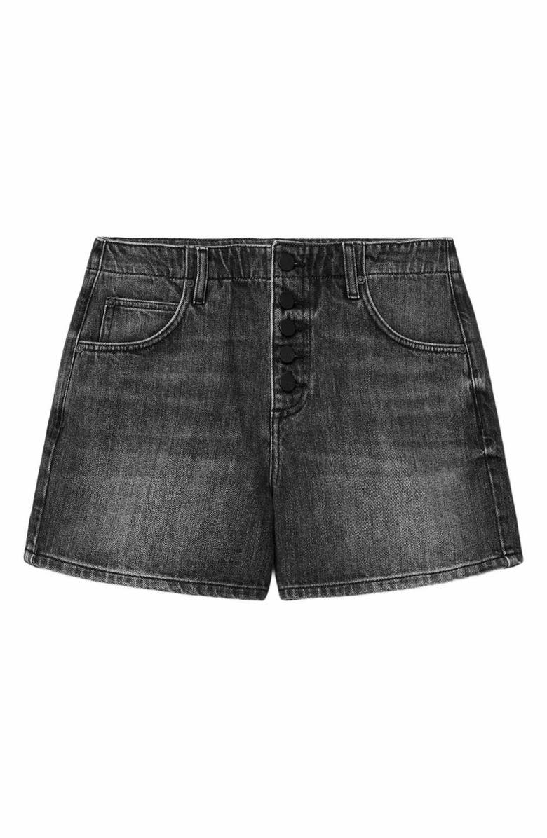 AllSaints Tay Denim Shorts, Alternate, color, 