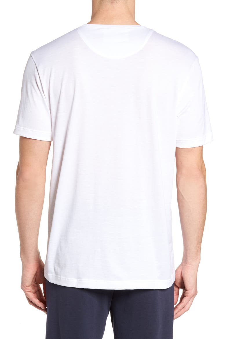 Night and Day Cotton Crew Neck T-Shirt, Alternate, color, WHITE