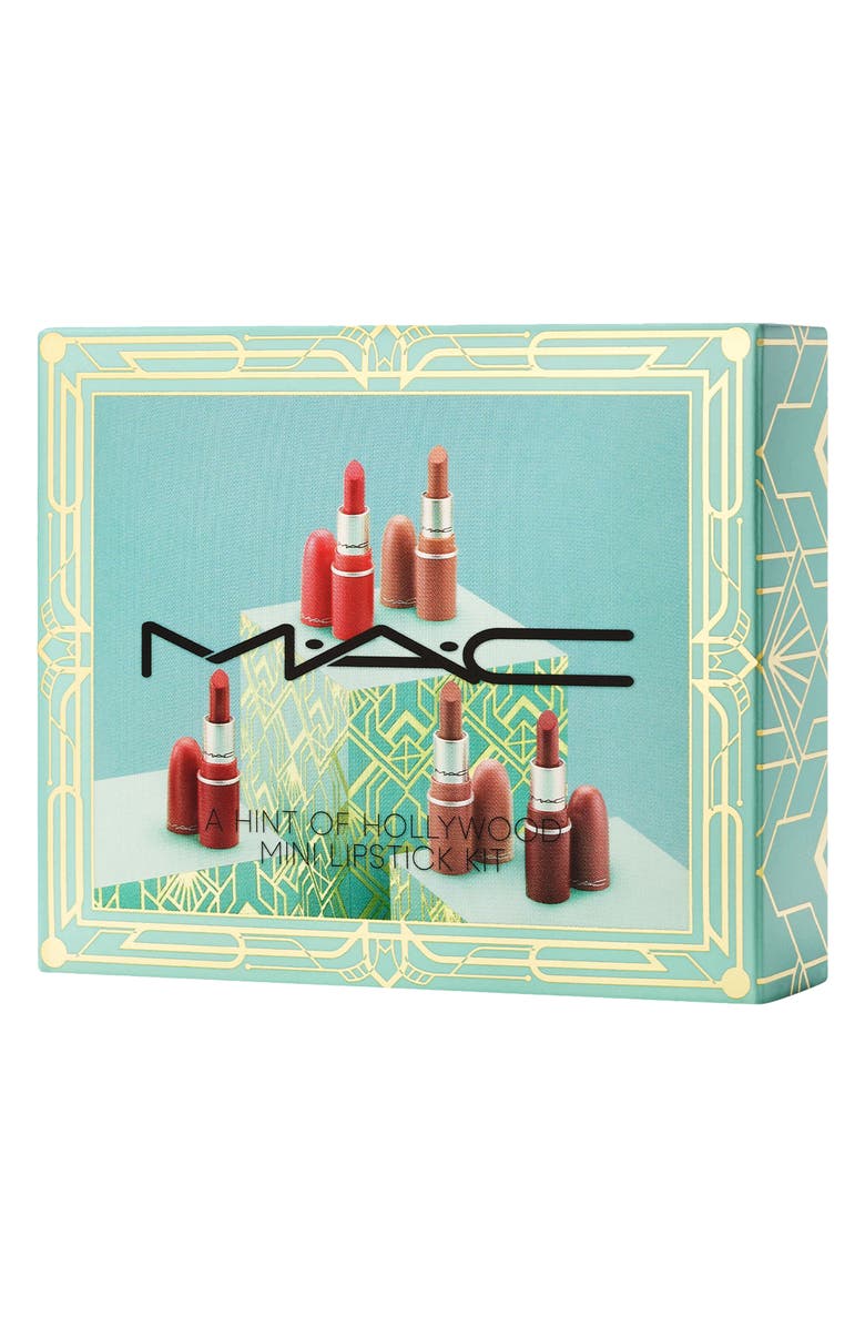MAC Cosmetics A Hint of Hollywood Travel Size Lipstick Set $60 Value, Alternate, color, 