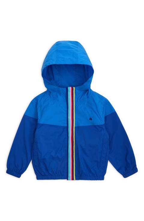 Kids' Colorblock Magnetic Hooded Windbreaker (Toddler & Little Kid)