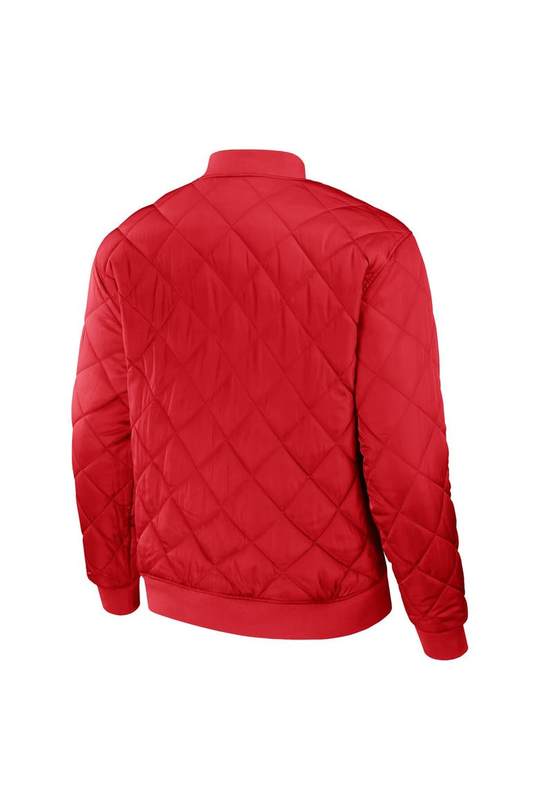 Men's Darius Rucker Collection by Fanatics Black/Red St. Louis Cardinals Reversible Full-Zip Bomber Jacket, Alternate, color, Black