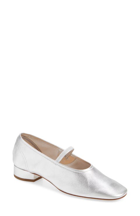 Pippa Metallic Mary Jane Pump (Women)