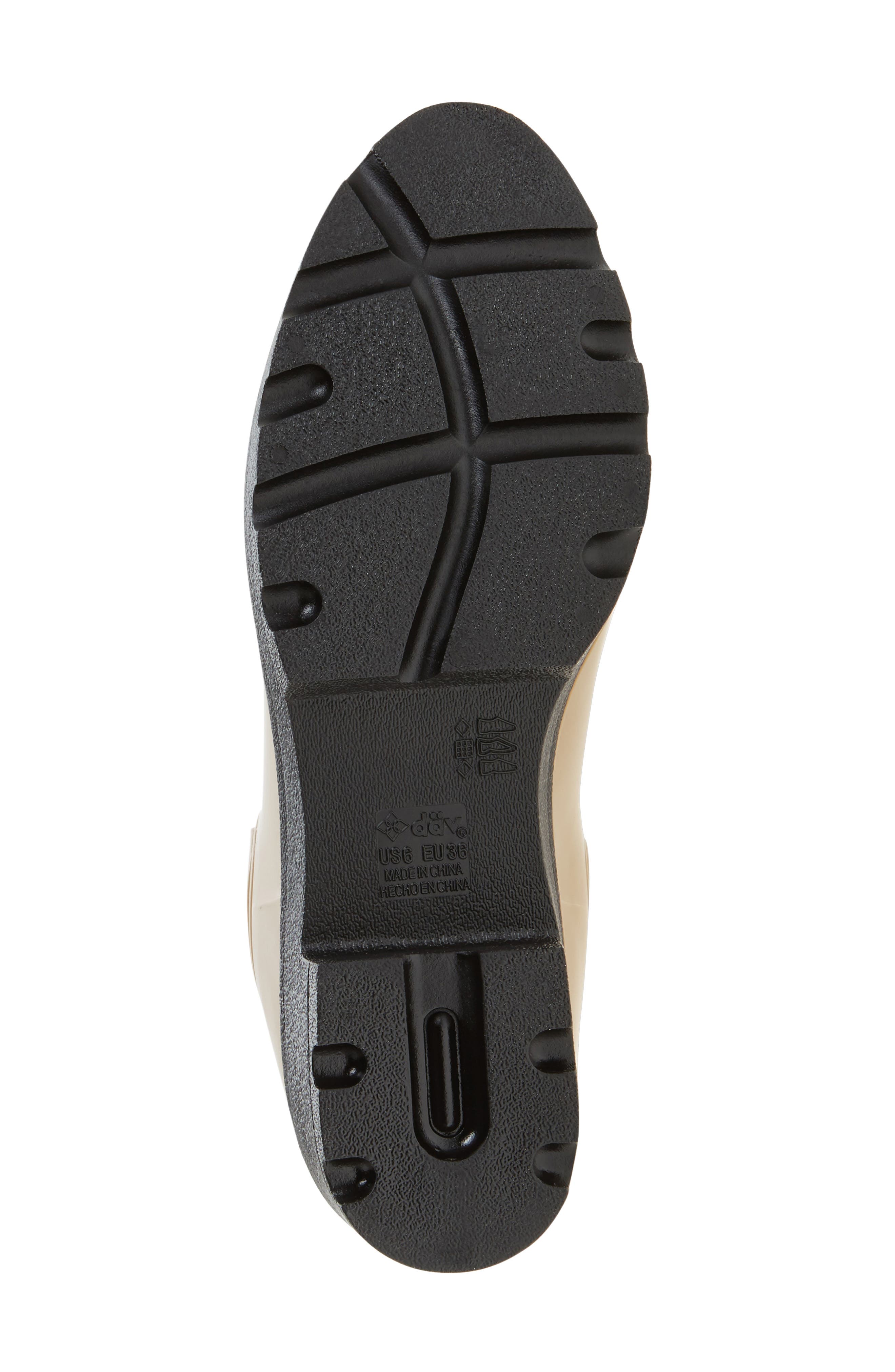 'Prague' Waterproof Chelsea Rain Boot, Alternate, color, KHAKI