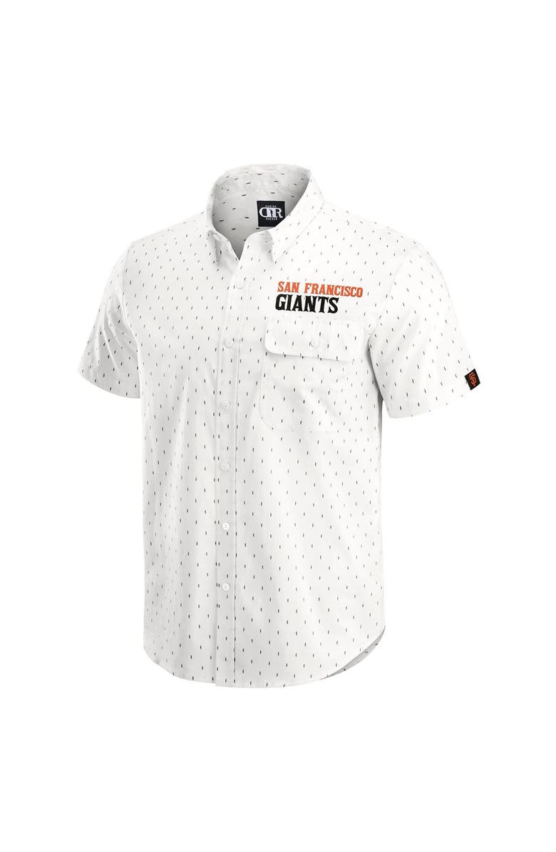 Darius Rucker Collection by Fanatics Men's Darius Rucker Collection by Fanatics  Cream San Francisco Giants Printed Button-Down Top, Alternate, color, Cream
