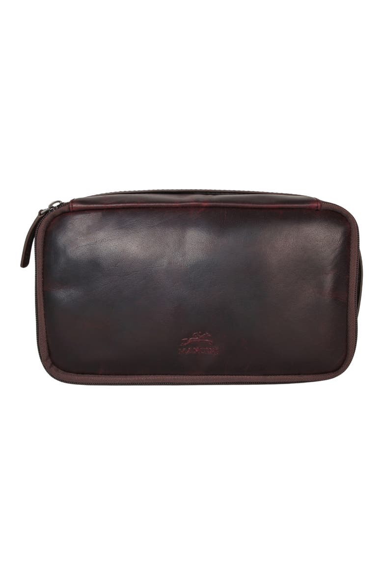 Buffalo Collection Classic Toiletry Kit, Main, color, BROWN
