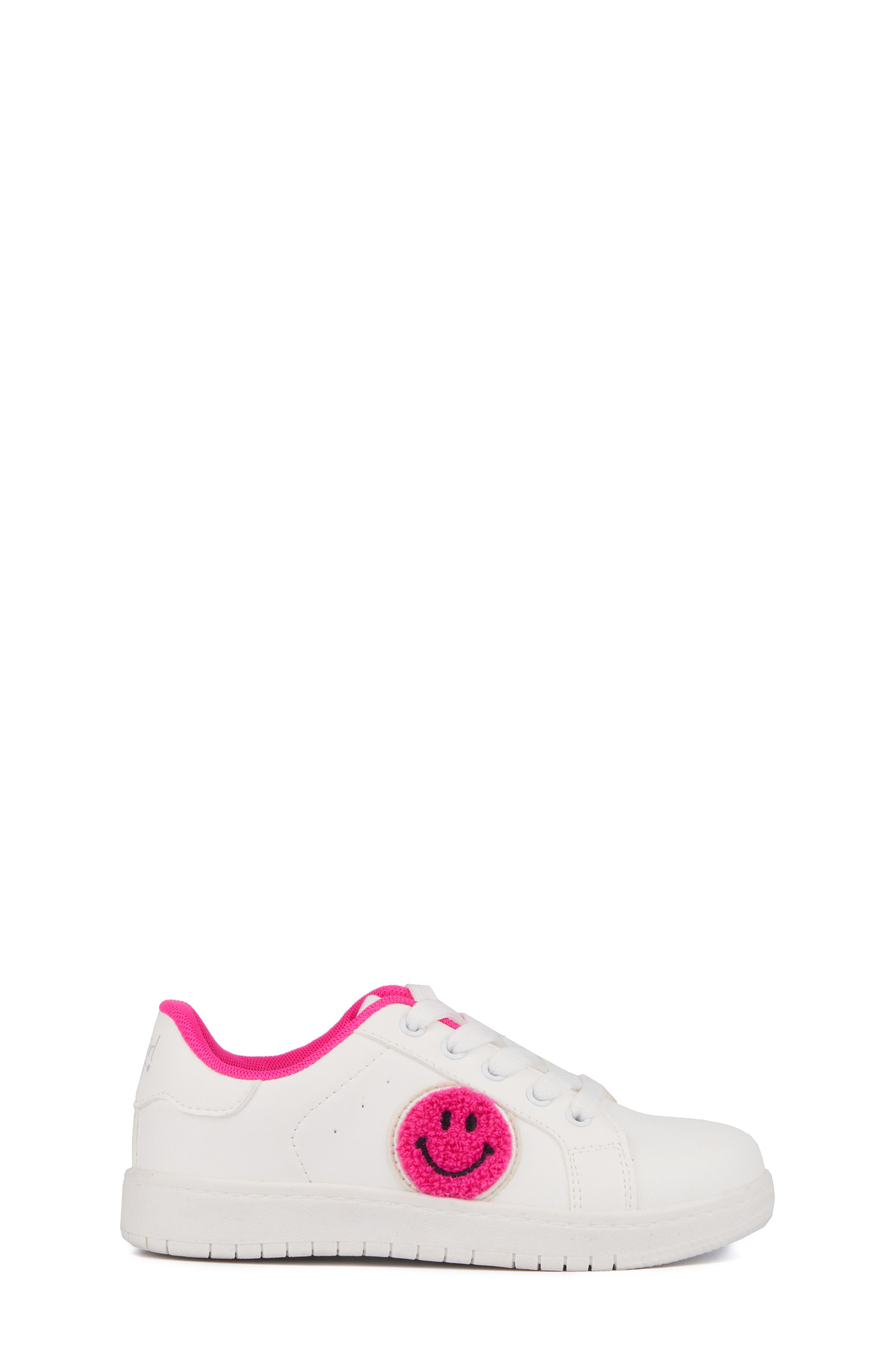 OLIVIA MILLER Kids' Smiley Face Sneaker, Alternate, color, 