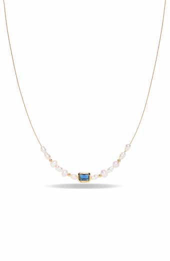 Clara Freshwater Pearl Pendant Necklace