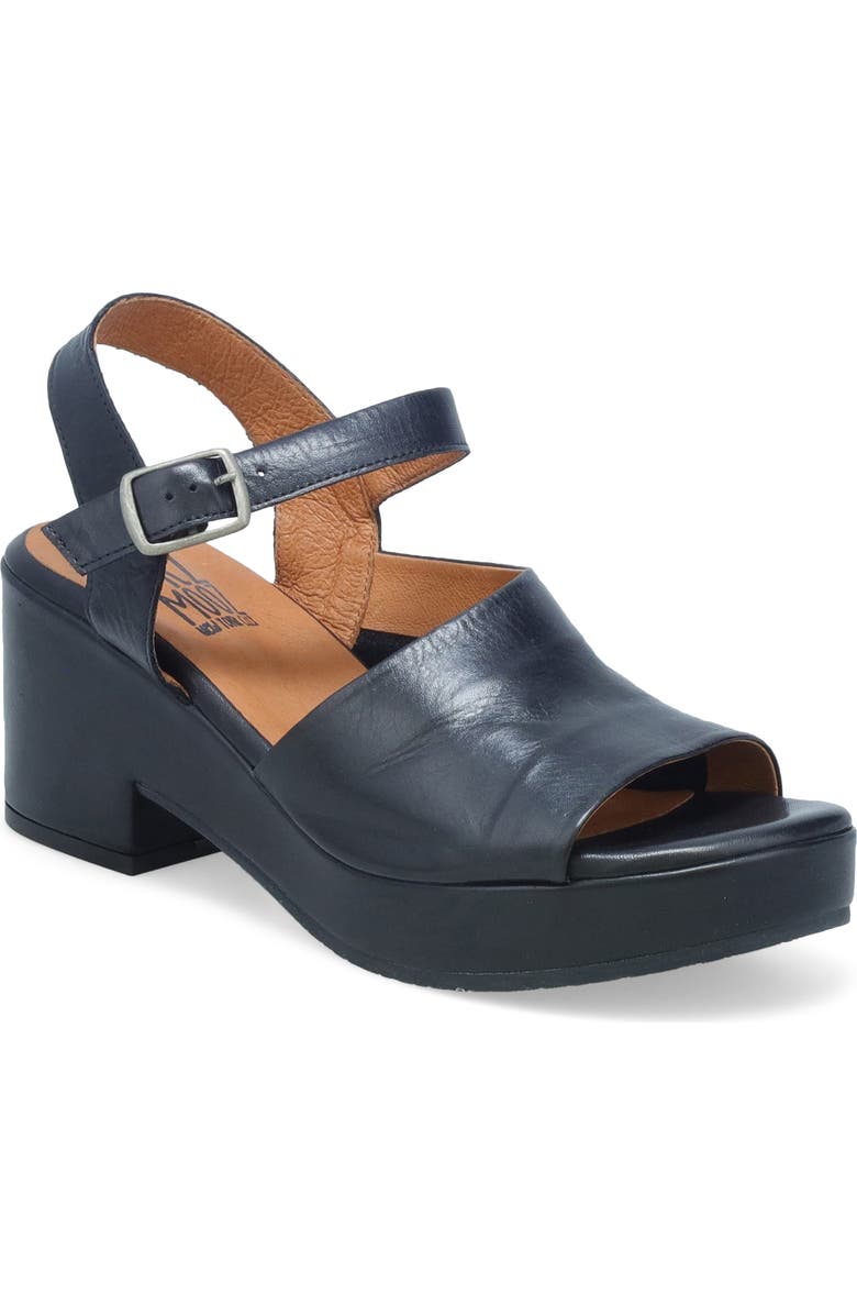 Miz Mooz Gaia Block Heel Sandal, Main, color,