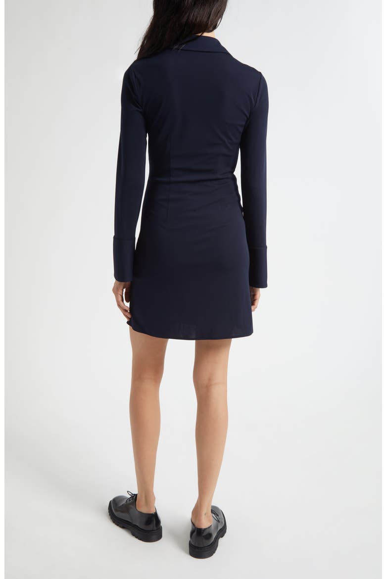 McKenna Matte Jersey Minidress, Alternate, color, NAVY