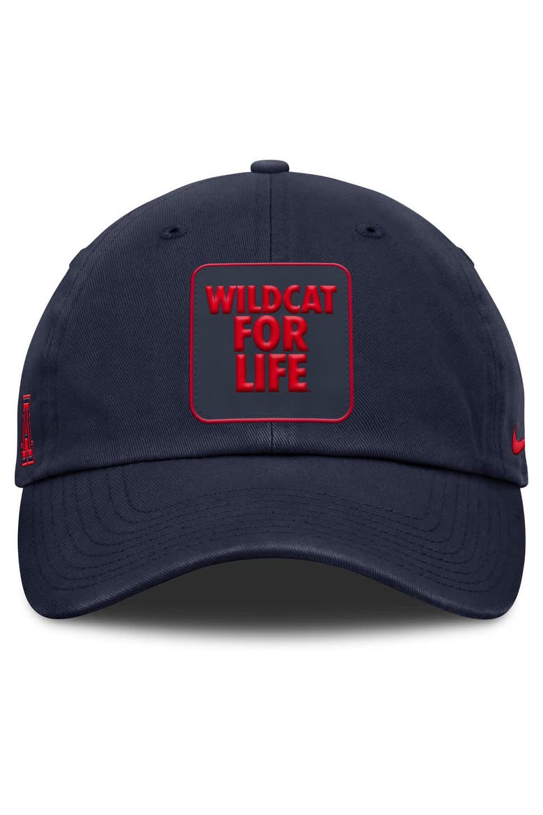 Men's Nike Navy Arizona Wildcats Local Club Adjustable Hat, Alternate, color, Navy