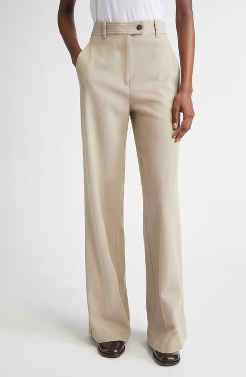 Women's Beige Straight-Leg Pants | Nordstrom