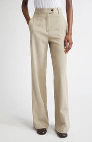 ST. JOHN Stretch Twill Straight Leg Pants